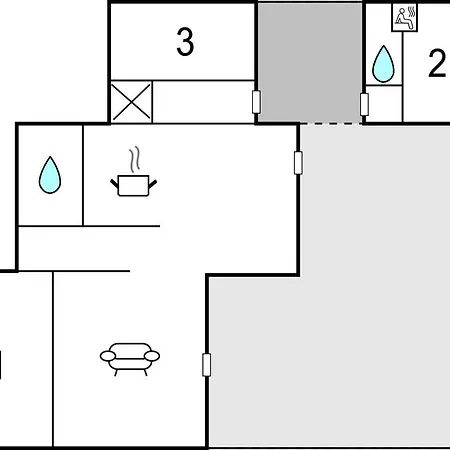 بيت للعطل Three-bedroom In Fjerritslev